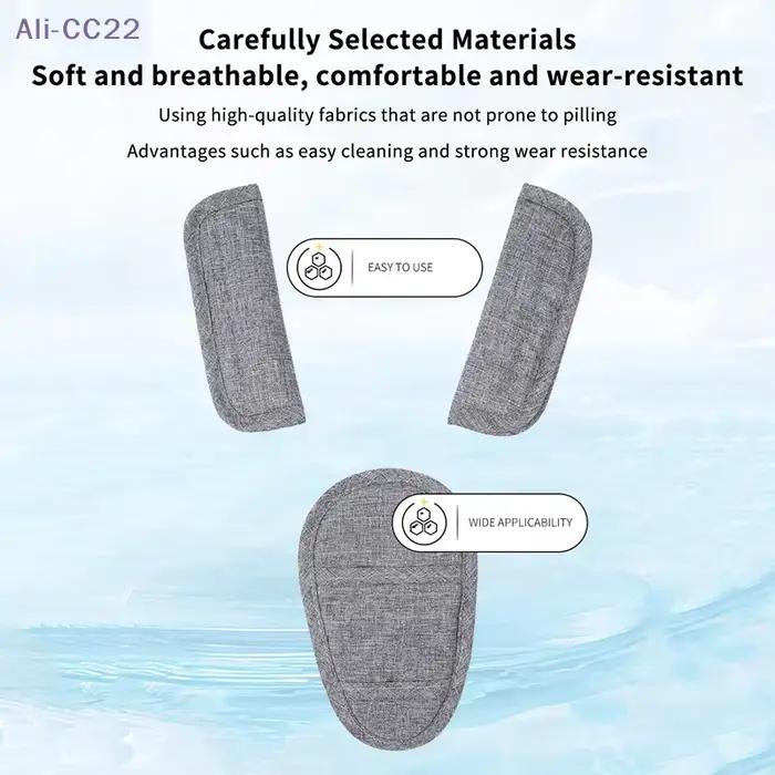 {MX} 1 Ensemble de protections anti-étranglement pour harnais de poussette et coussinets de ceinture de siège auto pour