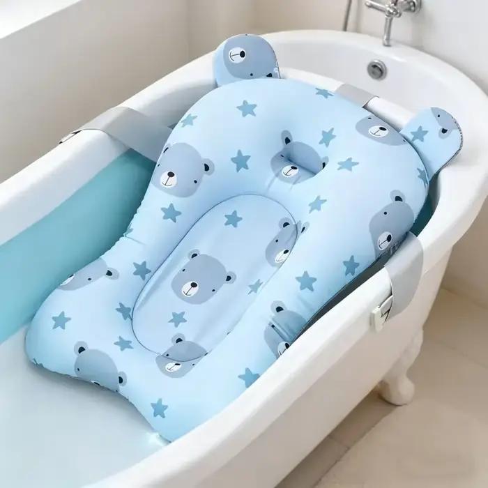 Tapis de Soutien Ajustable pour Baignoire