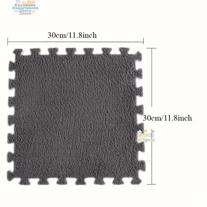 Tapis de jeu en peluche pour bébés