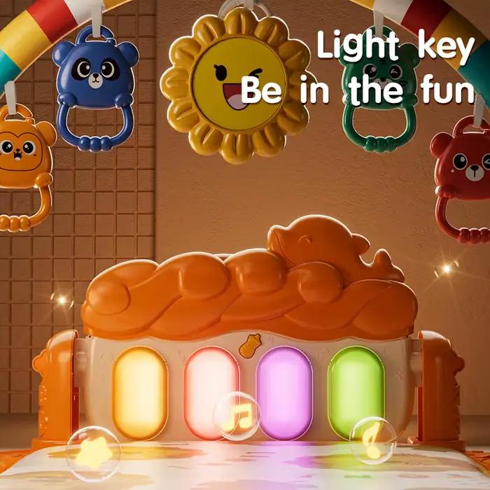 Tapis d'éveil musical et lumineux pour bébé