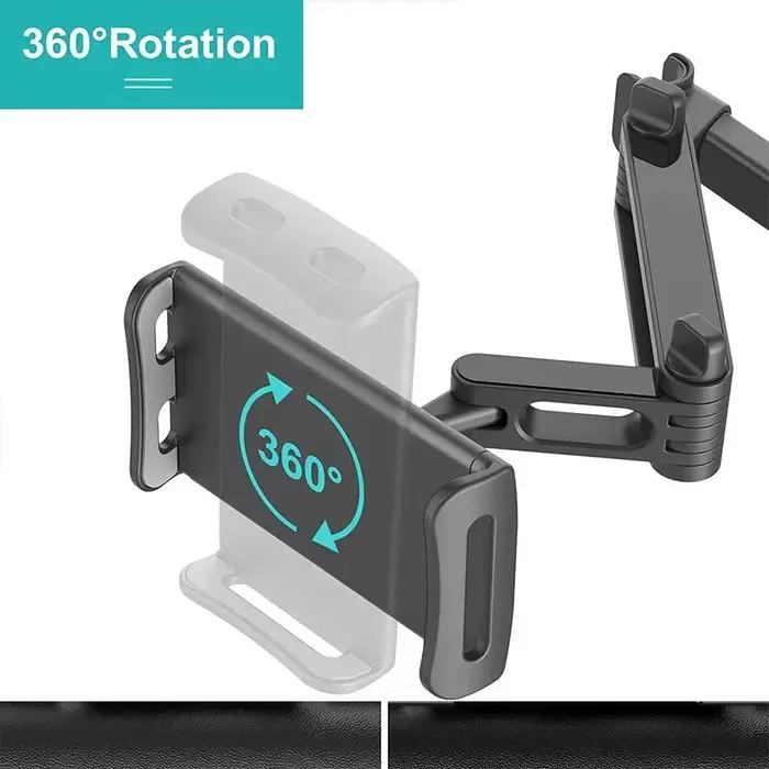 Support de tablette pour voiture rotatif 360° pour iPad Air 4-11 pouces et autres appareils numériques occasions de conduite et cadeaux pour les amateurs de technologie