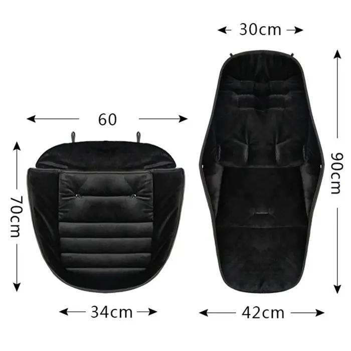 Accessoires de poussette imperméable multifonctionnel