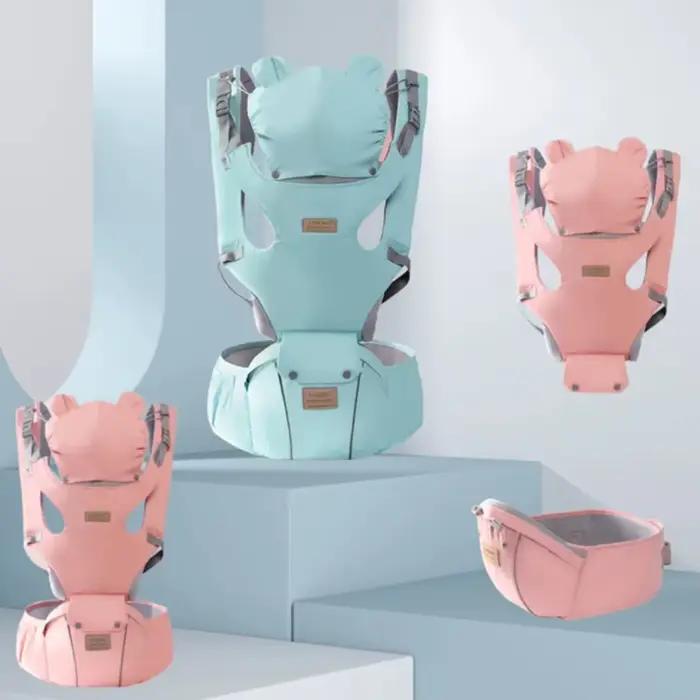 Porte-bébé amovible avec support de siège de hanche pour nouveau-nés