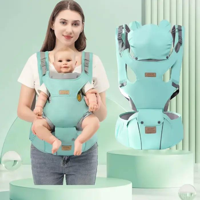 Porte-bébé amovible avec support de siège de hanche pour nouveau-nés