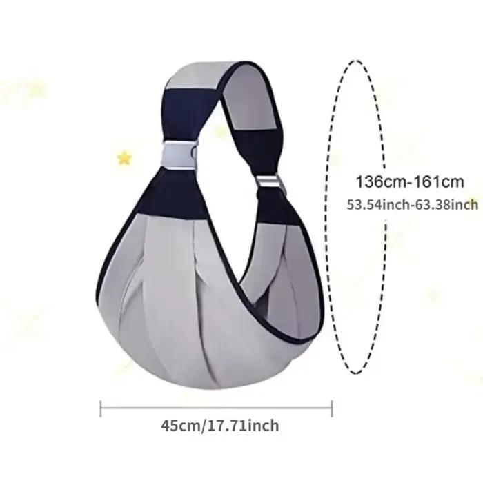 Porte-bébé ergonomique en tissu