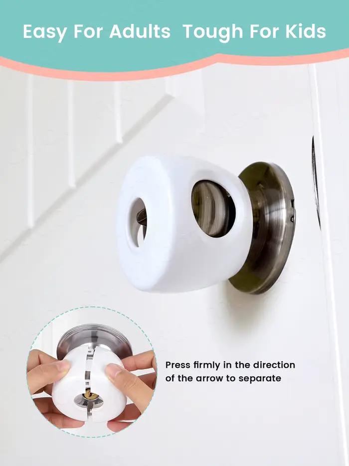 Housses de sécurité pour boutons de porte de bébé