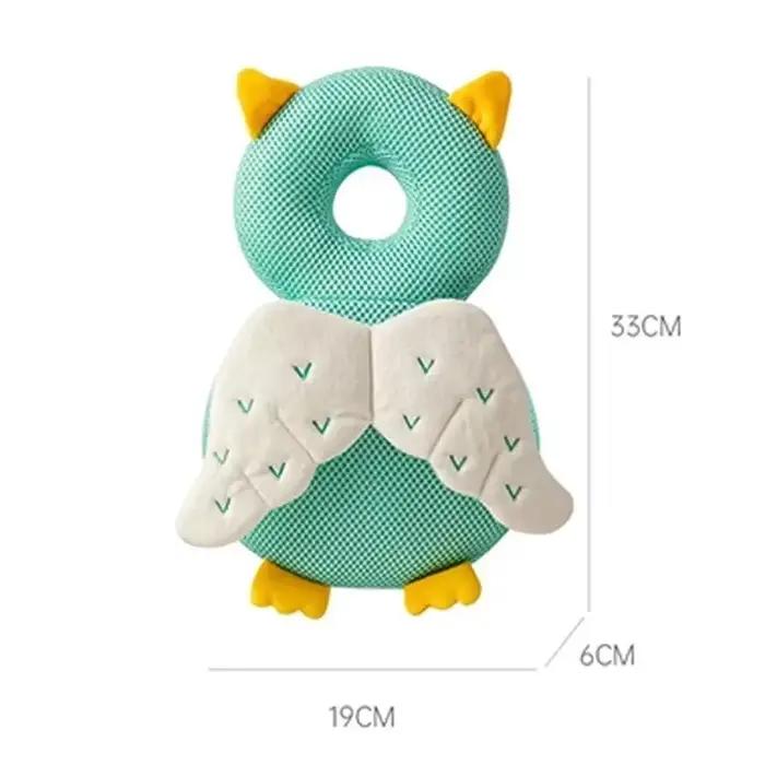 Appui-tete pour nouveau-ne oreillers de securite sac a dos pour bebe en age tendre coussin de protection contre les chutes dessin anime oreillers de securite doux occassions speciales tranches dages 3-6ans 0-1ans 1-2ans