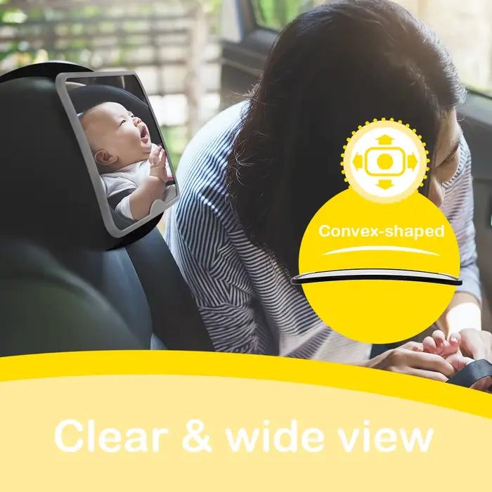 Rétroviseur de voiture pour bébé