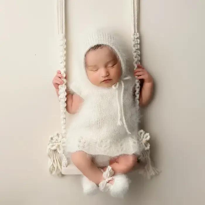 Chaise en bois pour bébé