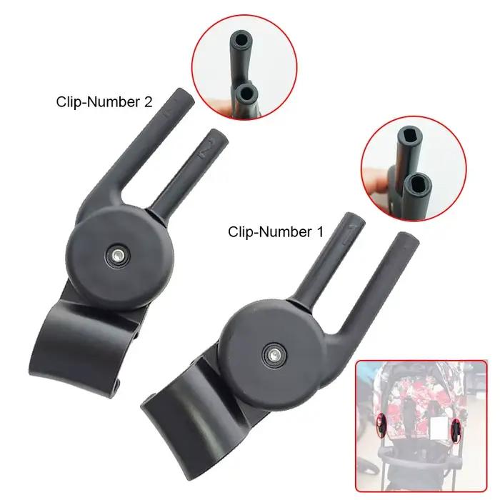 Clip de tige de Support d'auvent Buggy Cybex Priam 3 /4 Mios 2/3