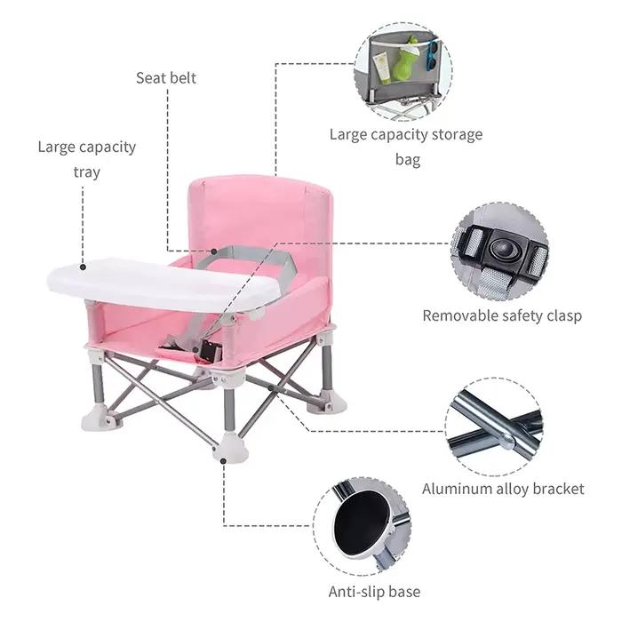 Chaise d'appoint portable pour bébé