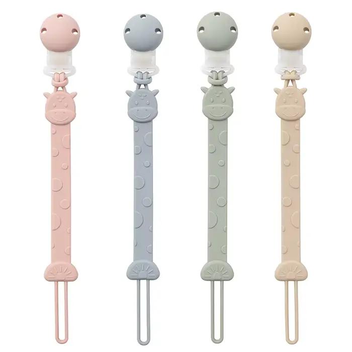 Clips de sucette en Silicone