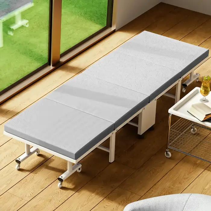 1 housse anti-poussière pour un lit pliant ou 1 lit pliant