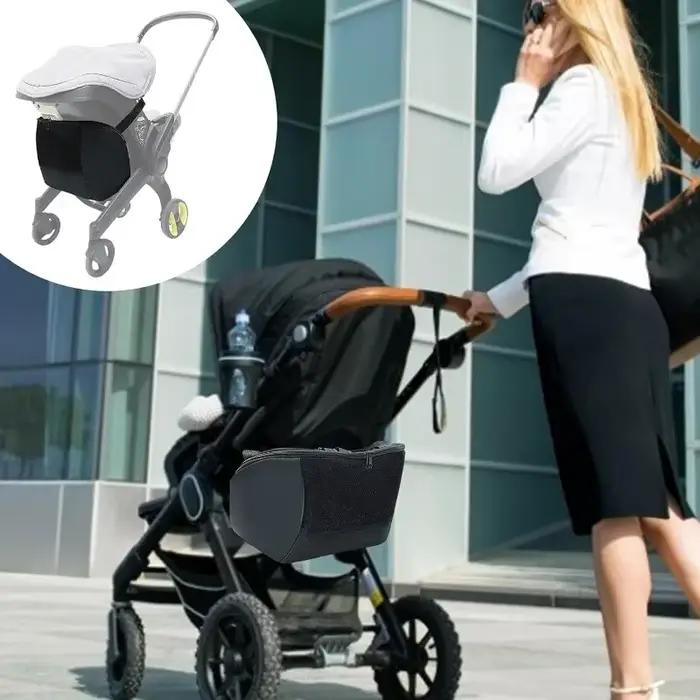 4 en 1 Snap-On stockage Compatible DOONA siège de voiture et bébé poussette sac panier poussette maman sac voyage sac poussette sac de rangement