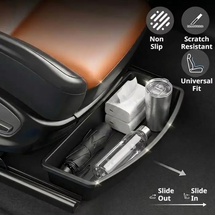 Boîte de rangement sous le siège de voiture pour articles de bébé