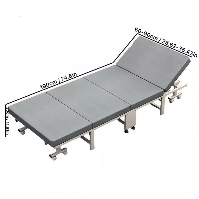 1 housse anti-poussière pour un lit pliant ou 1 lit pliant
