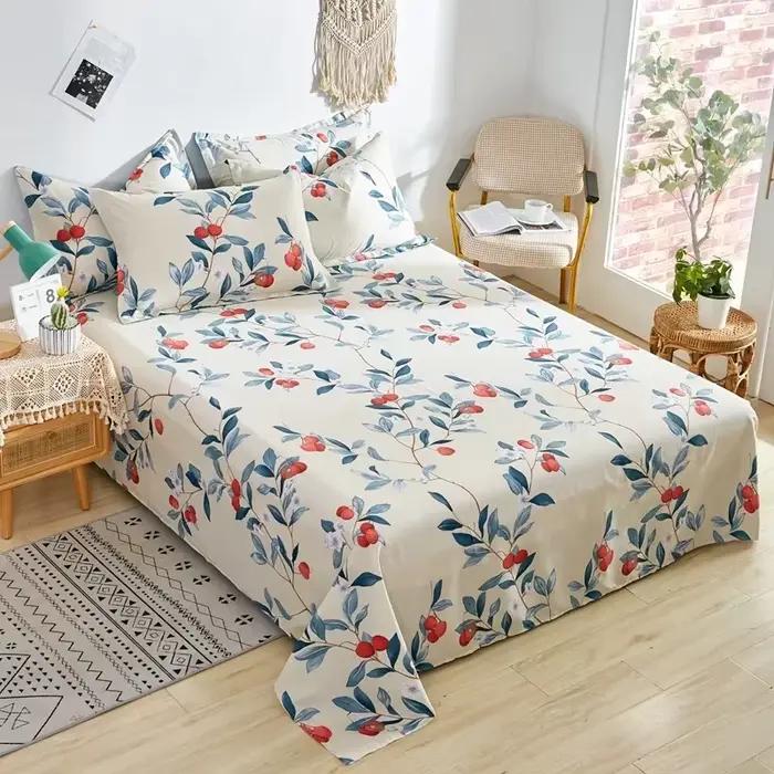 Draps en pur coton microcarence super doux aisirui pour adultes lit double grandes tailles occasions spéciales chambre sophistiquée