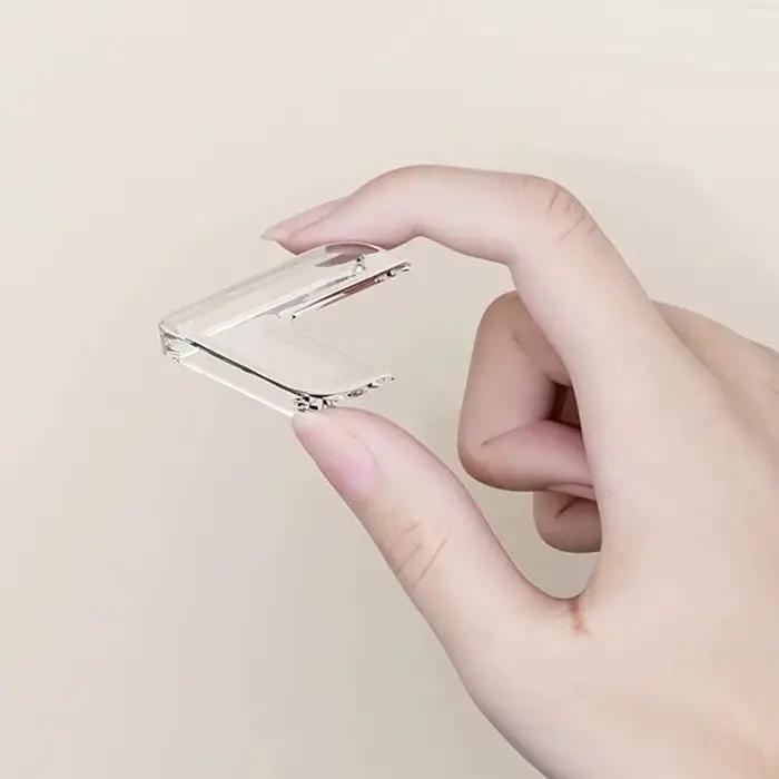 10 pièces enfants Anti-crash coin garde Transparent