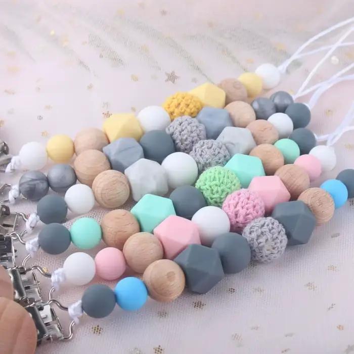 Clips de support porte-sucette enfant en bas âge enfants