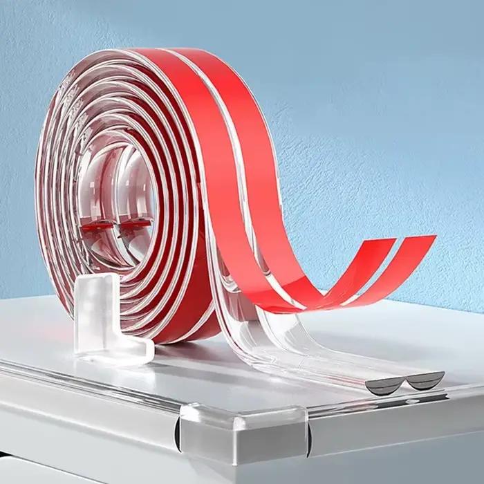 Pare-chocs de sécurité pour enfants – Protecteur de bord auto-adhésif transparent pour coins de tables et de meubles