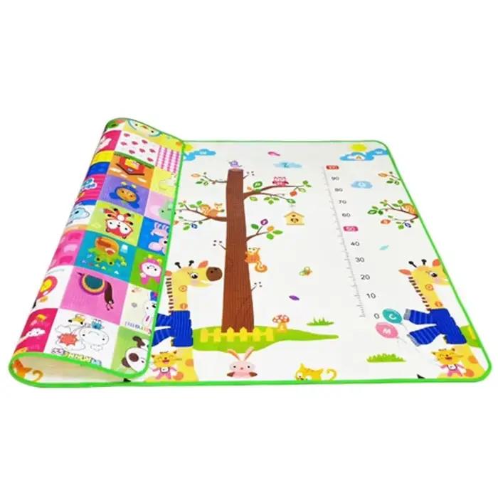 Tapis de jeu en mousse douce pour enfants, grande taille 180x150cm, sécurité bébé, espace de jeu pour enfants, tapis éducatif, résistant aux chutes, occasion spéciale pour bébé, cadeau d'anniversaire