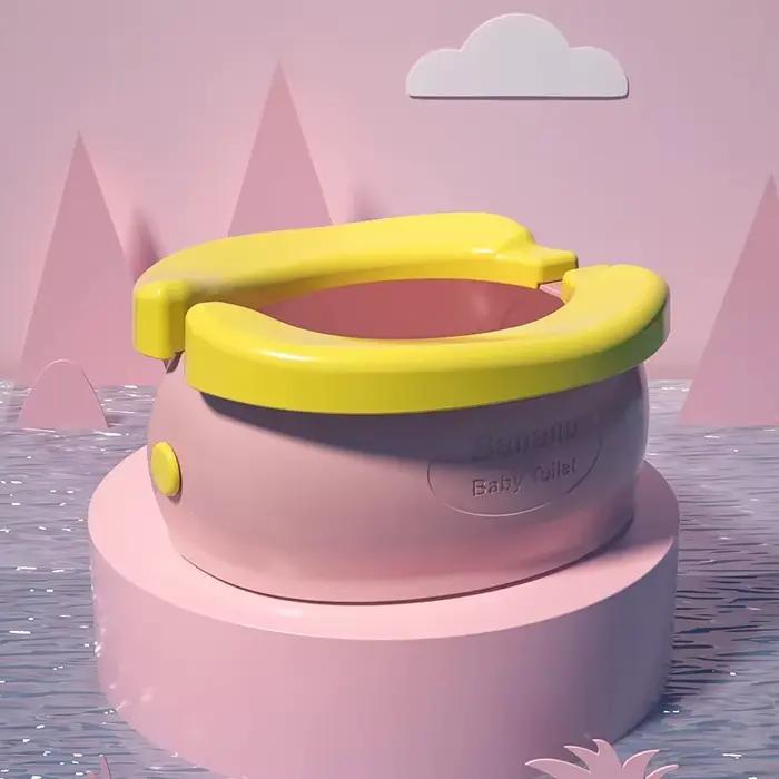 Pot de toilette pliable de voyage pour bébé