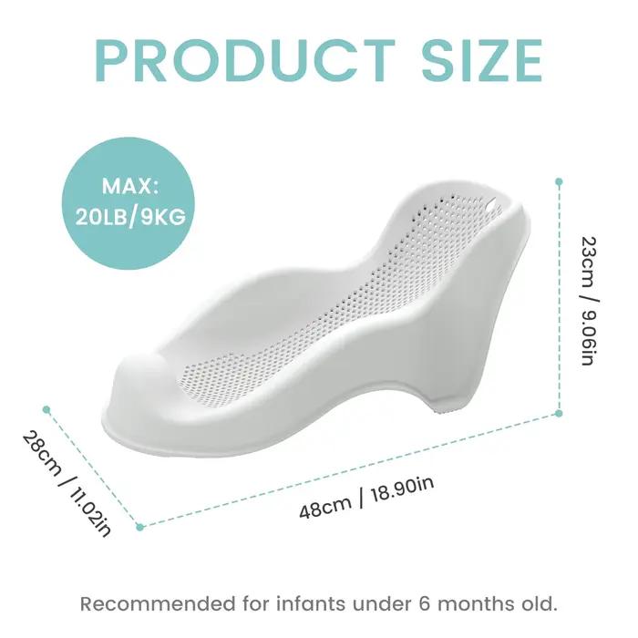 Support de bain doux pour bébés nouveau-nés - Siège