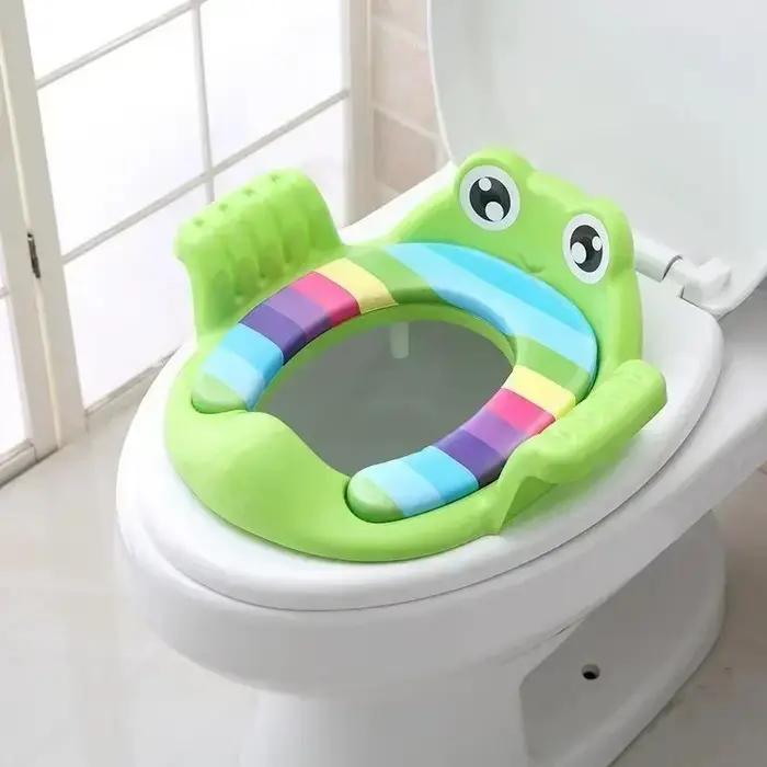 Siège de toilette pour bébé 2026 avec accoudoirs coussin PU PVC pour filles et garçons apprendre propreté occaions spéciales enfants autonomie sécurité développement