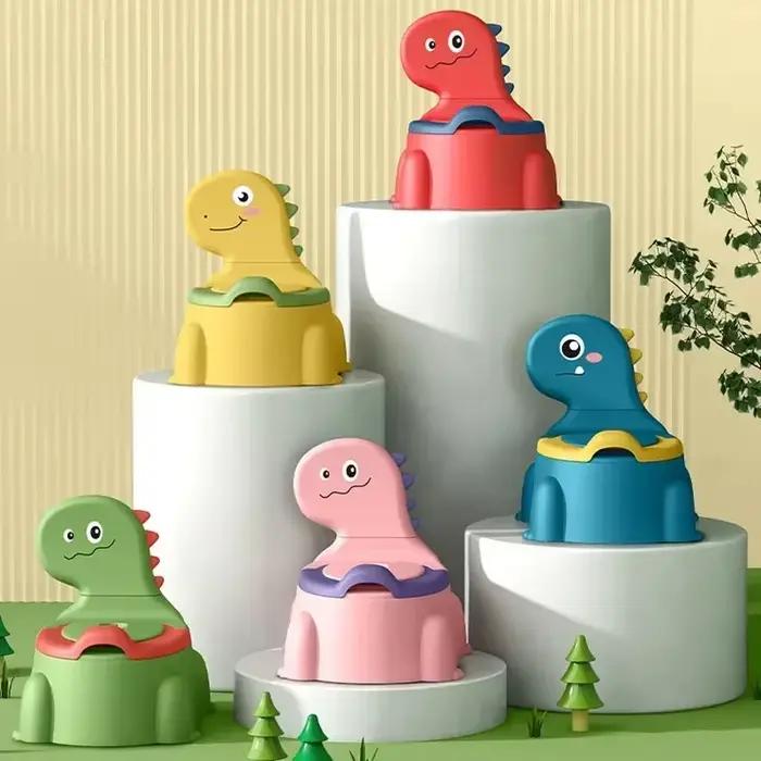 Pot bébé dessin animé dinosaure garçon fille débutant pot