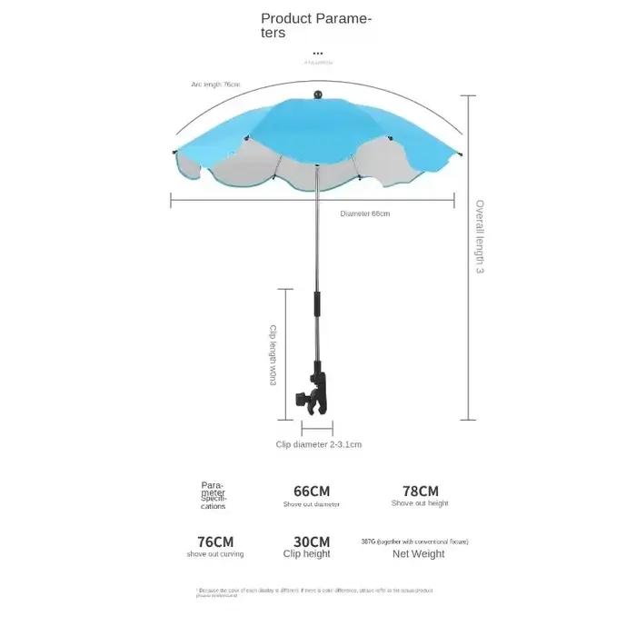 Parasol universel pour landau de bébé