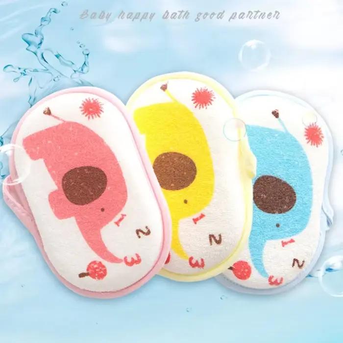Brosses de bain en coton pour bébé
