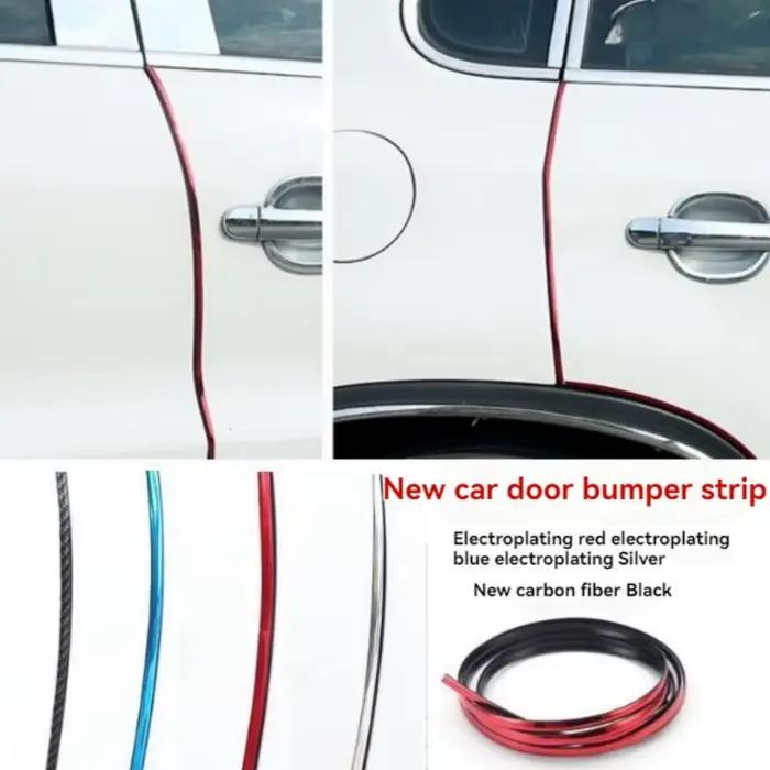 Protections de bord de porte de voiture en PVC transparentes et chromées pour tous les véhicules occasions quotidiennes et cadeaux pour amis
