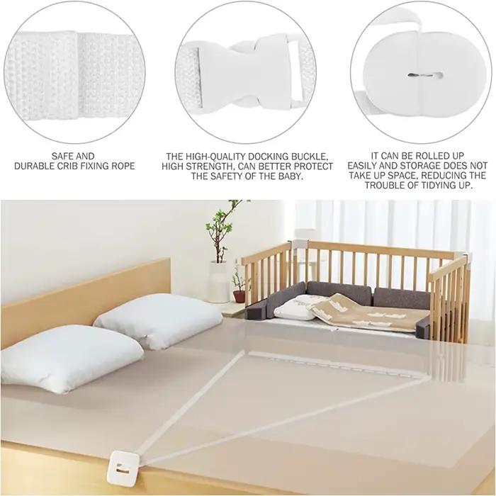 Connecteur de lit, sangle de matelas