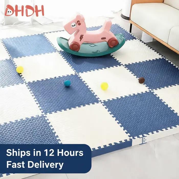 Tapis de jeu pour bébé épais de 2.5cm