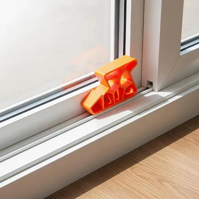 Paire de cale de porte robuste antidérapante pour sécuriser les portes de maison