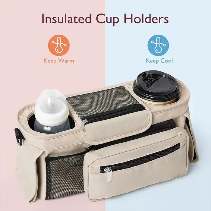 Sac de rangement pour poussette de bébé