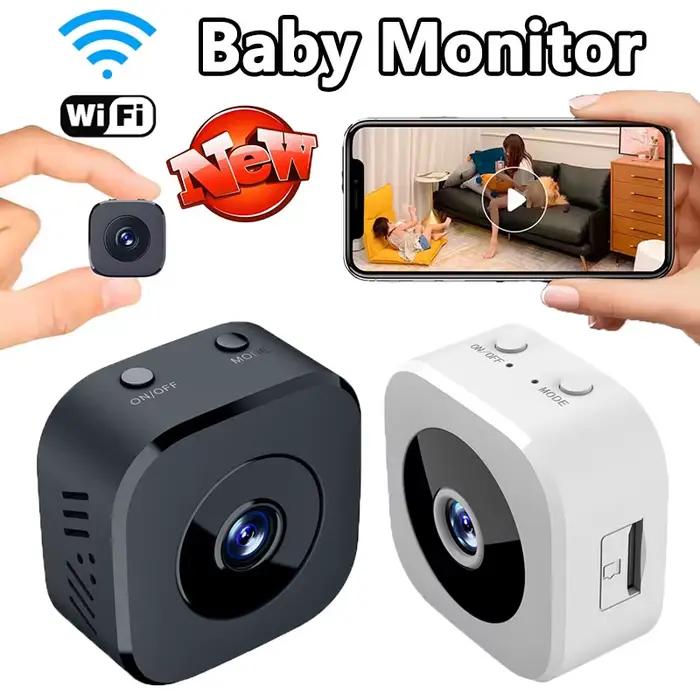 Moniteur bébé Mini caméra HD WiFi Surveillance sans fil Protection de sécurité