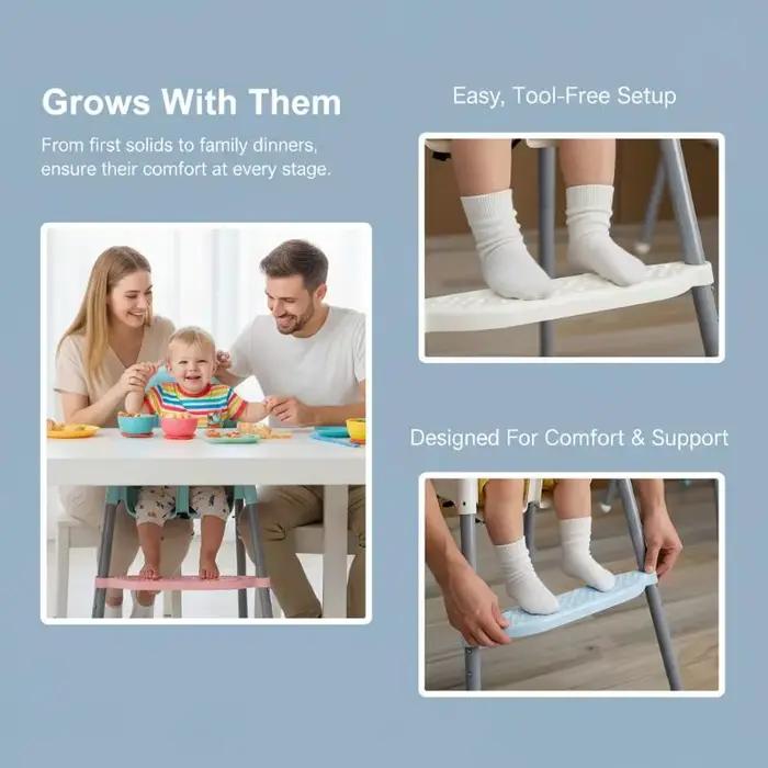 Repose-pieds pour chaise haute