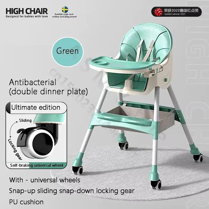 Chaise de salle à manger pour enfants/siège pliable pour bébé/ascenseur multifonctionnel pour bébé a