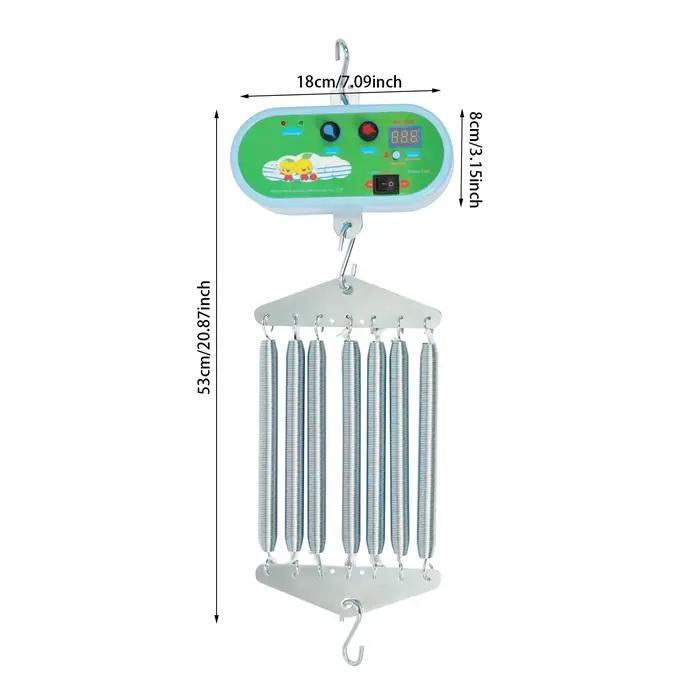 Contrôleur de balancelle électrique suspendu, commande de balancelle bébé 7 positions jusqu'à 20 kg,