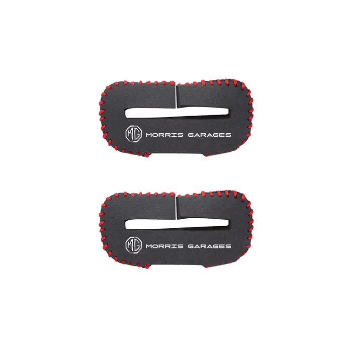 Couvercle de bouchon de ceinture de sécurité de voiture en daim, coque de protection antirouille pou
