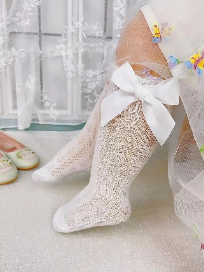 4 paires de chaussettes anti-mosquio pour bébé fille