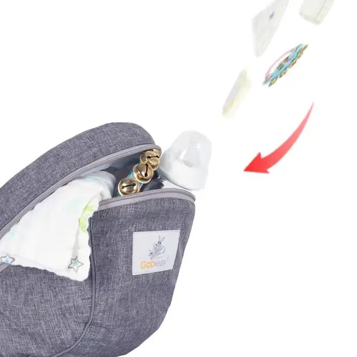 Porte-bébé ergonomique Portable pour bébé, siège de hanche, tabouret de taille, écharpe frontale, ka