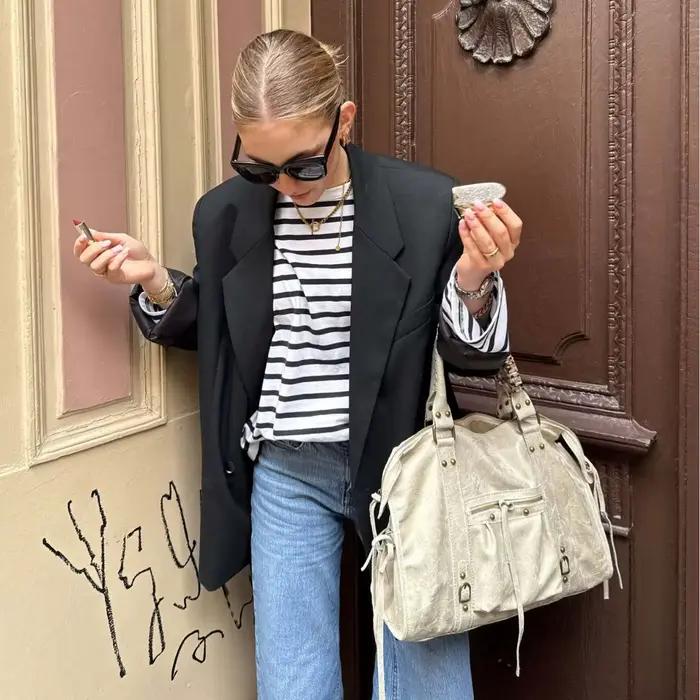 Sacs à langer classiques et élégants pour femmes, sac à bandoulière en cuir de créateur, élégant, mi