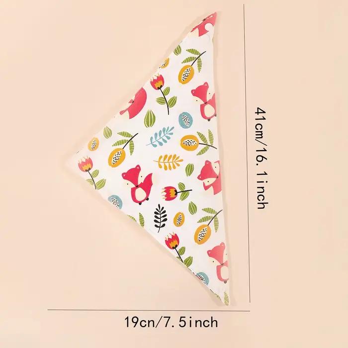 5 pièces bébé salive serviette Triangle écharpe pur coton Bandana imperméable bavoirs nouveau-né gar
