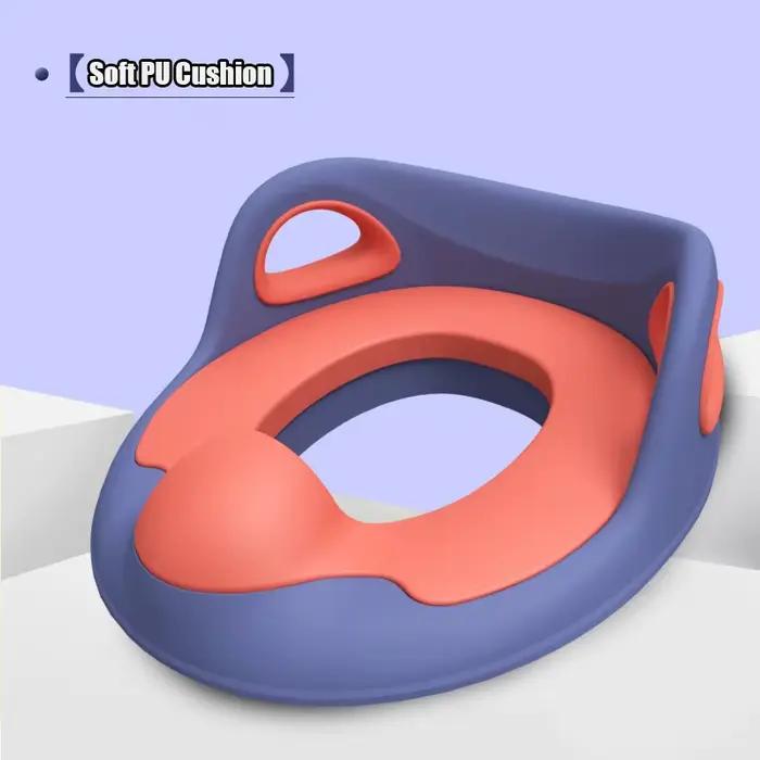 Coussin en PU pour bébé, siège d'entraînement pour garçons et filles, avec poignées, antidérapant et