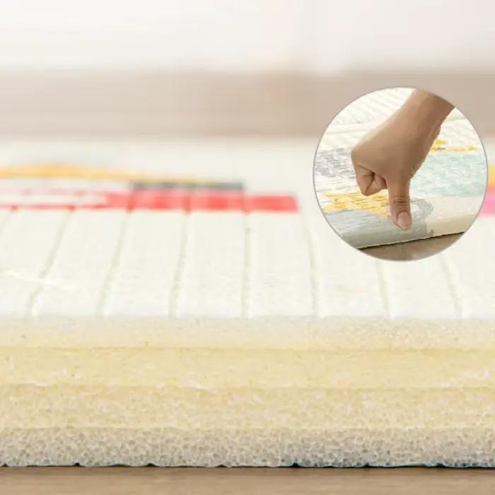 Tapis de jeu rampant pour bébé, 2cm d'épaisseur, motif Double face, pour activité, gymnastique, anti
