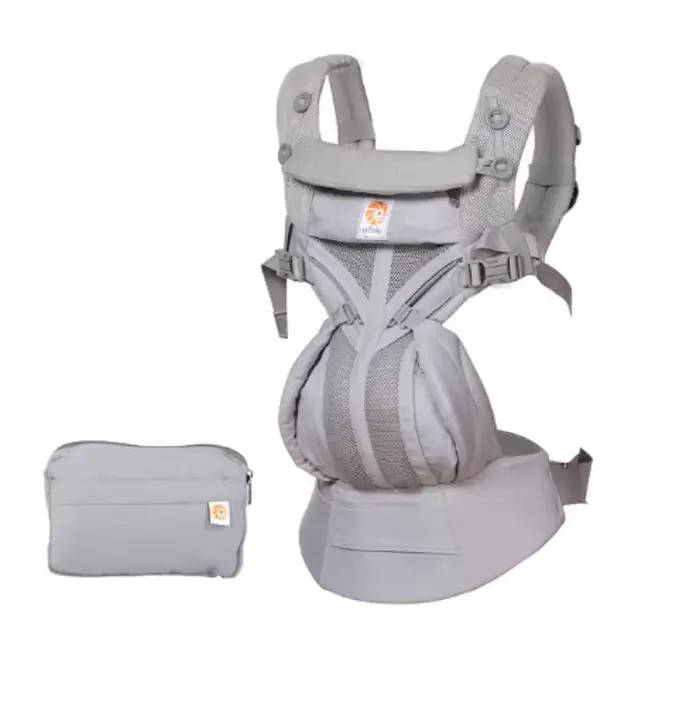 Egobaby-Sac à dos ergonomique respirant en coton Omni Baby Electrolux, support initié, ceinture à la