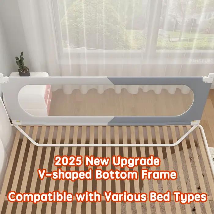 PANGDUBE Barrière de lit pour bébé, barrière de sécurité pour lit d'enfant, garde-corps pour lit d'e