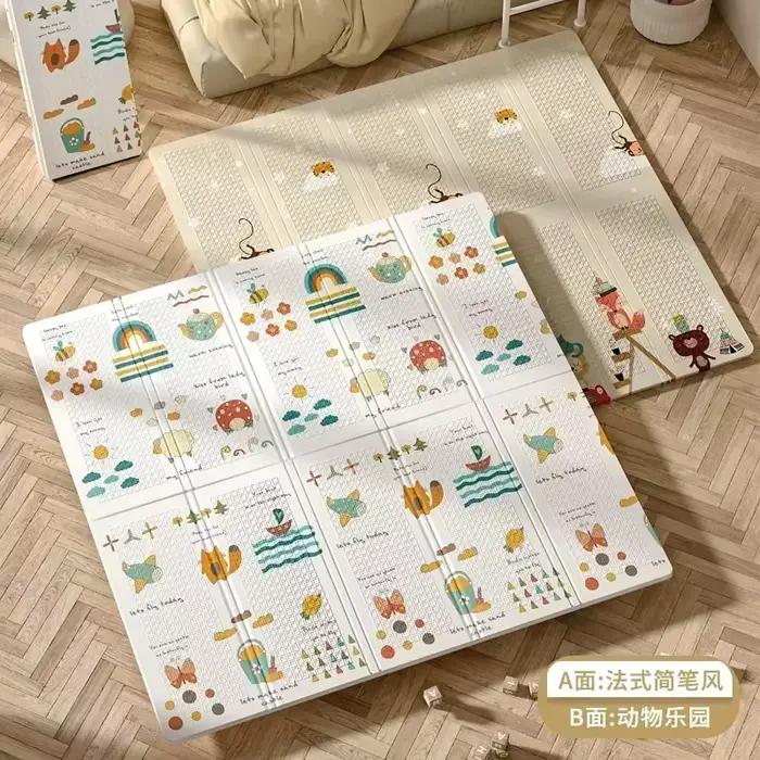 Tapis de jeu pour bébé, tapis d'activités pour bébé, imperméable, pour enfants, mère et enfant, tapi